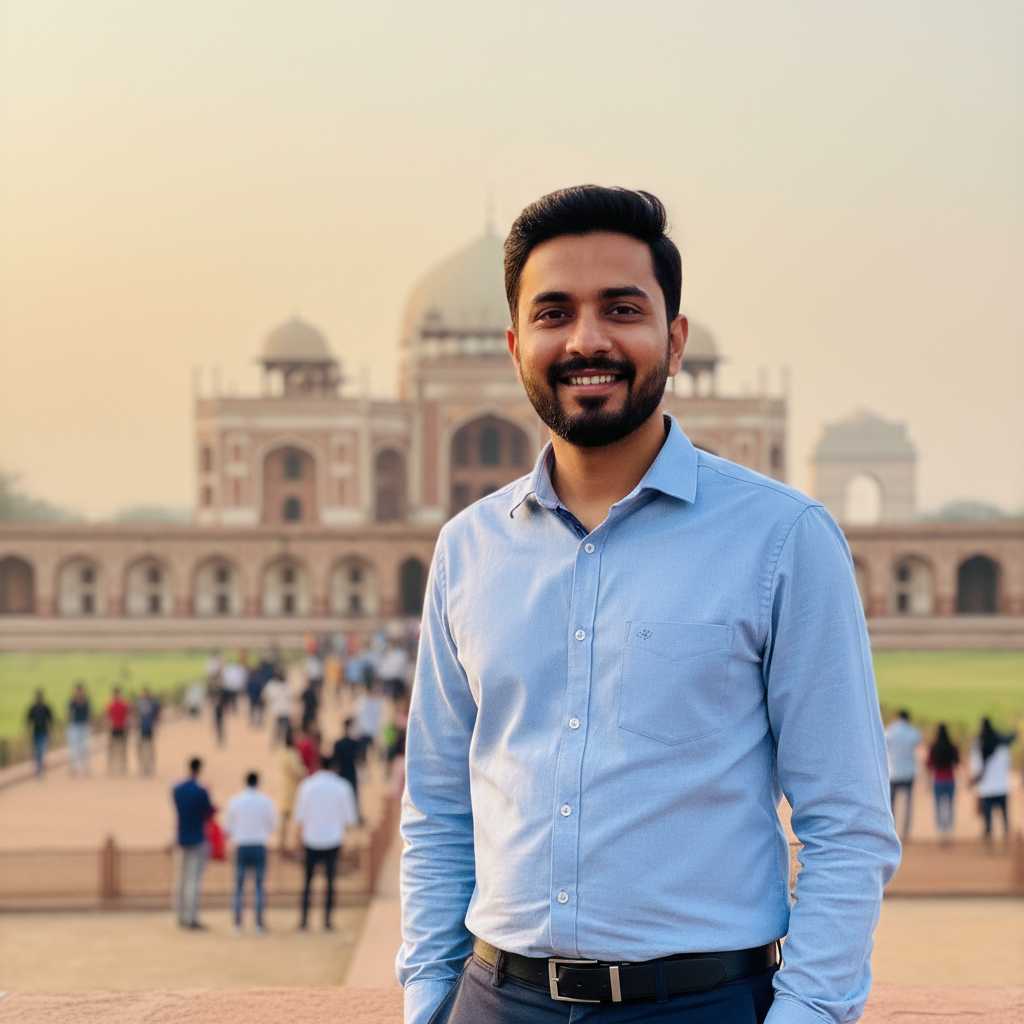Amit P. from Delhi NCR client testimonial image representing satisfaction with BrandVexus core digital marketing services India including digital marketing marketing strategy and affordable SEO services Bangalore businesses.